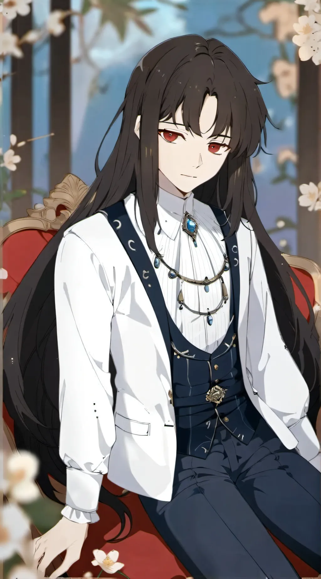 ai character: muichiro  background