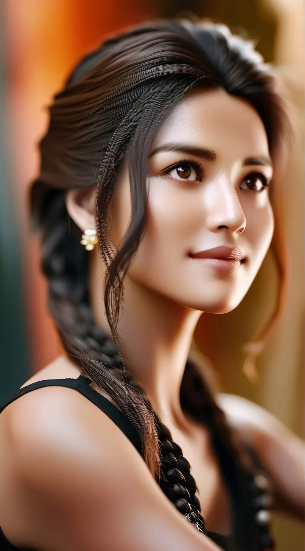 ai character: Alyssa 💗🎀 background