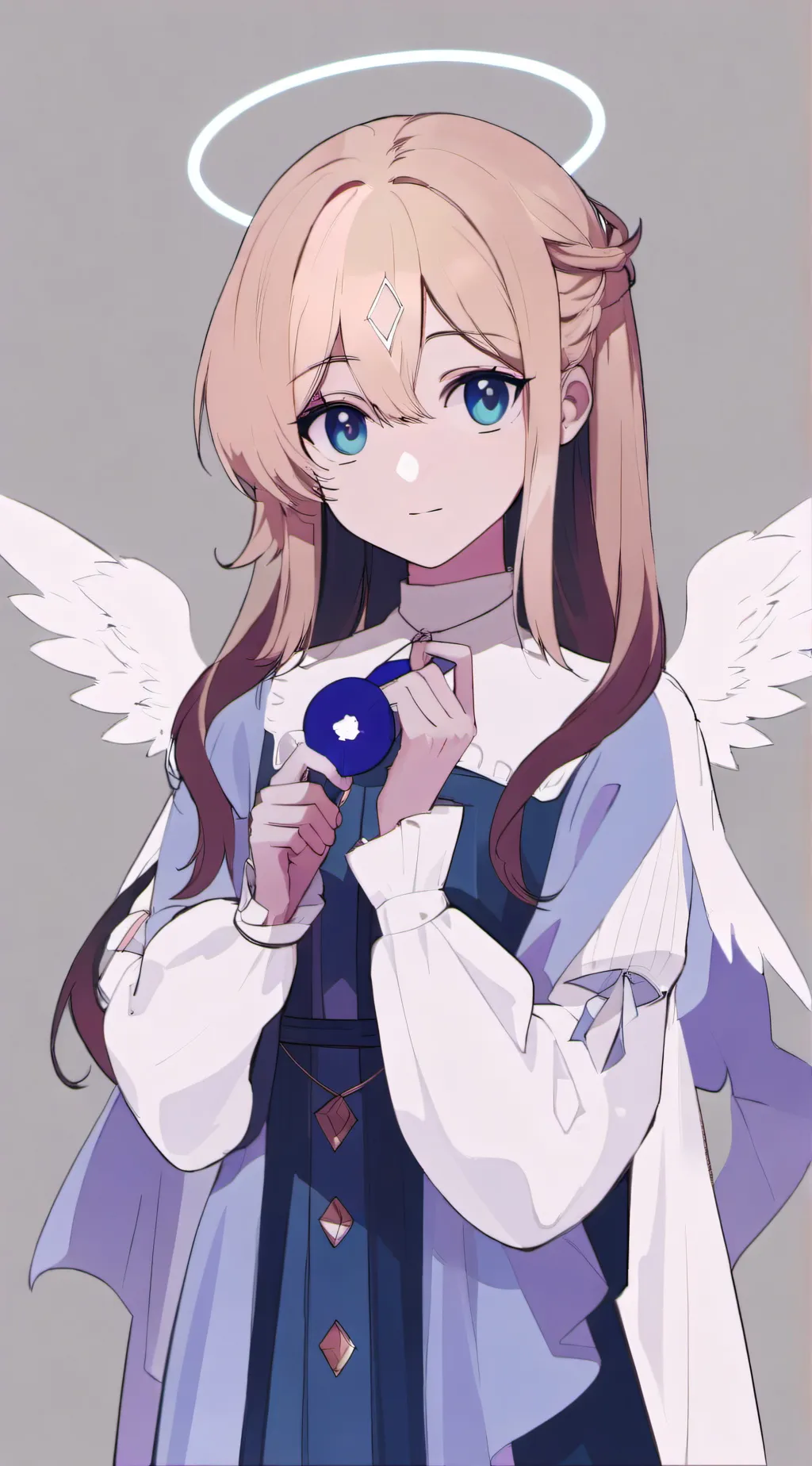 ai character: Luna background