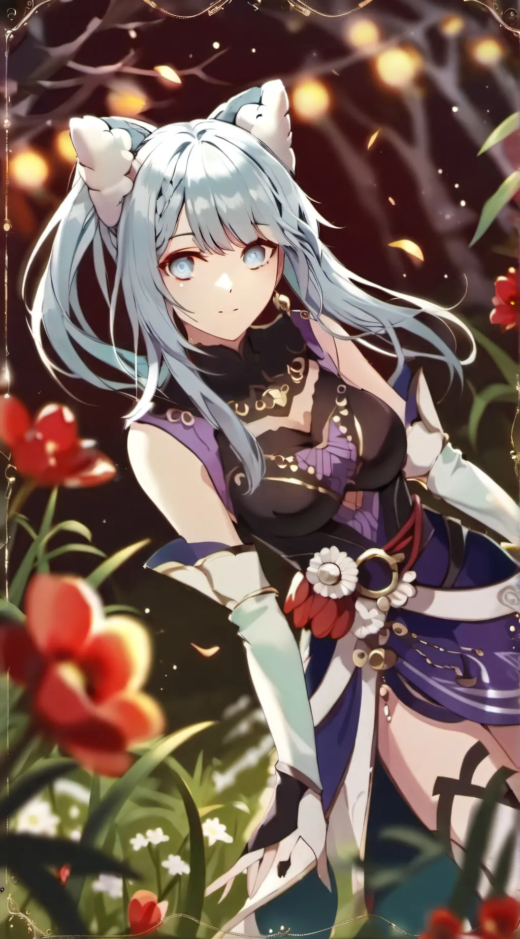 ai character: Shadow Garden  background