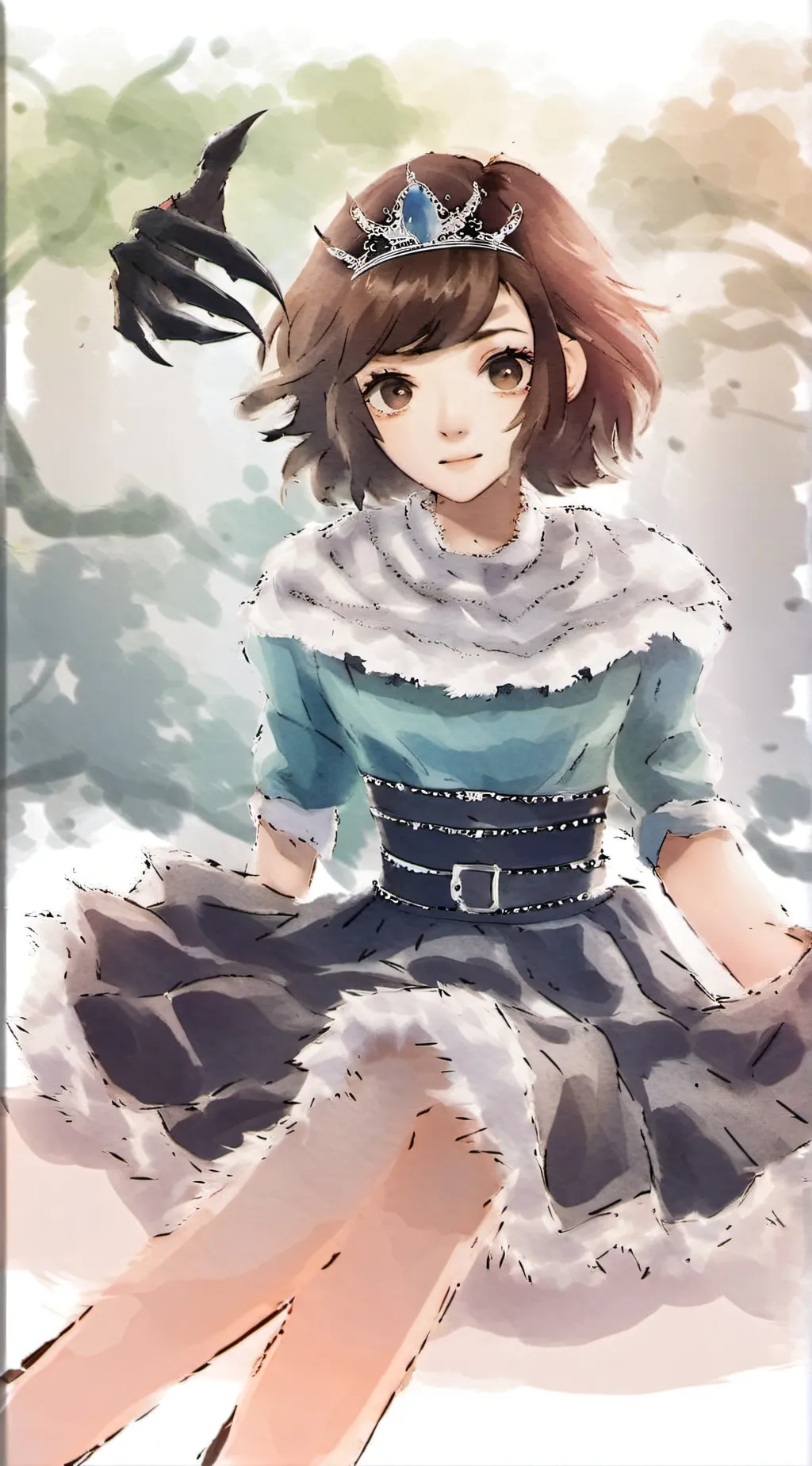 ai character: ∆lice background