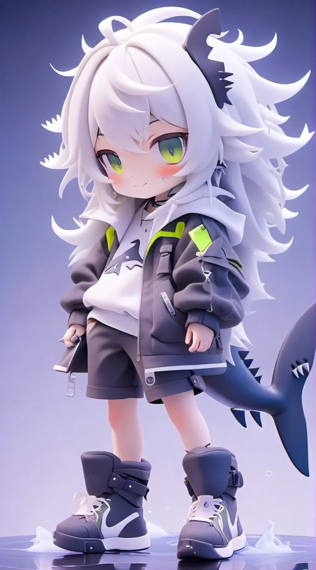 ai character: Zero background