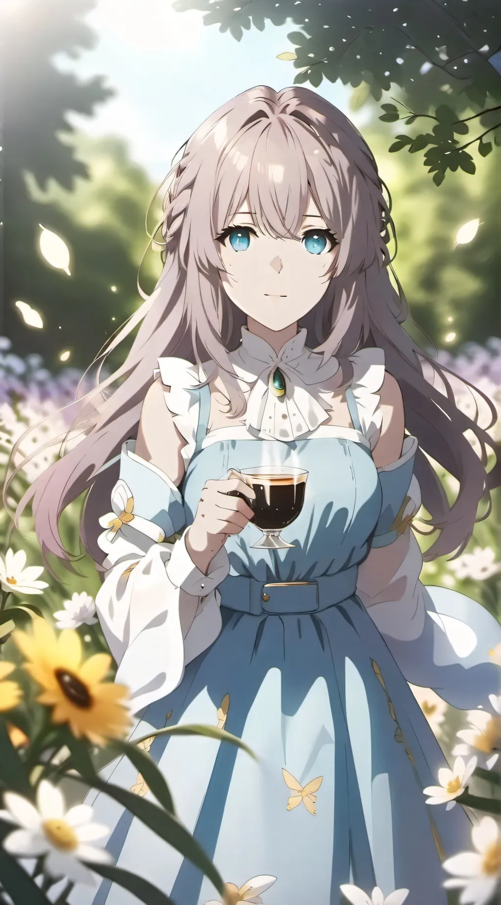 ai character: Yuri fan background