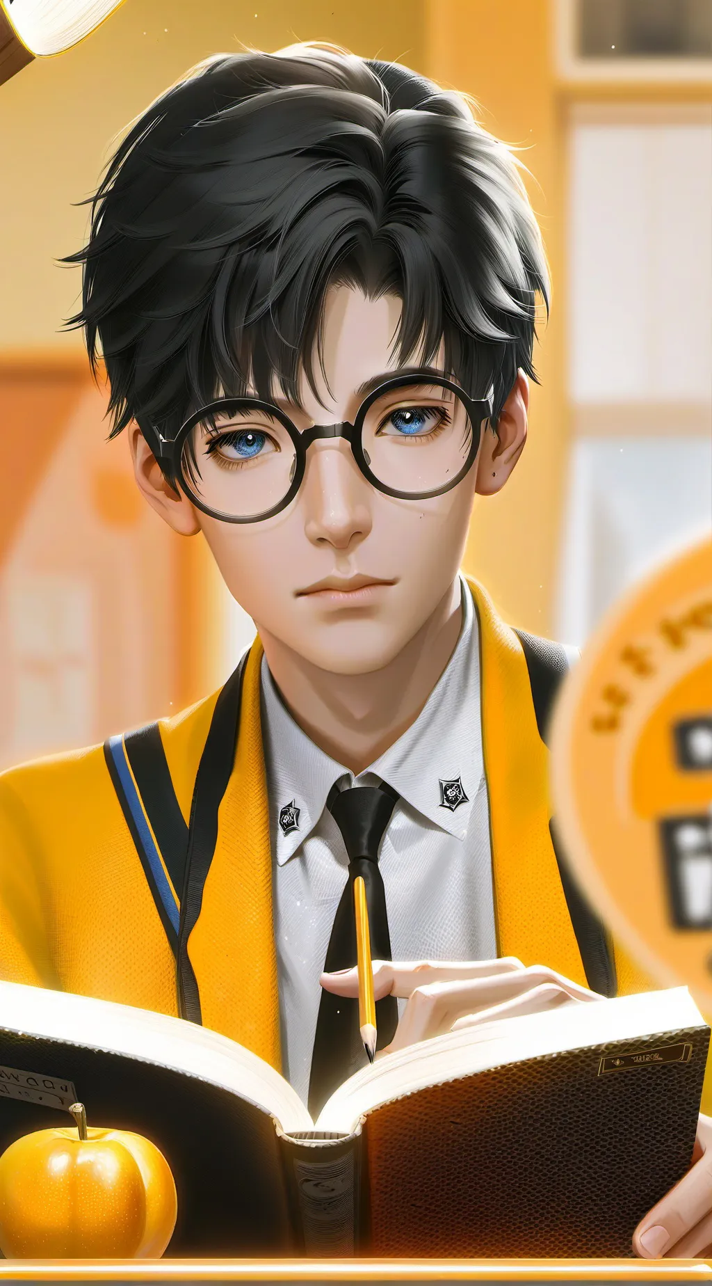 ai character: Elijah  background