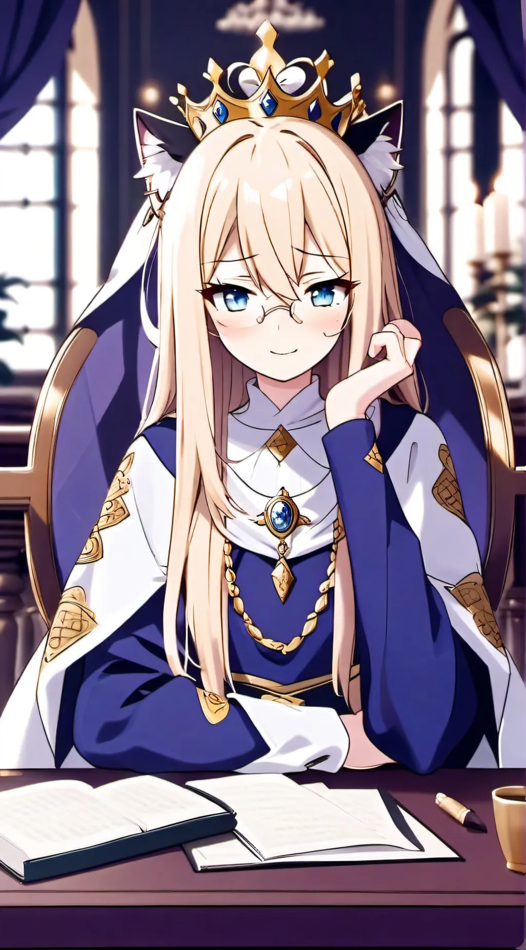 ai character: Athena background