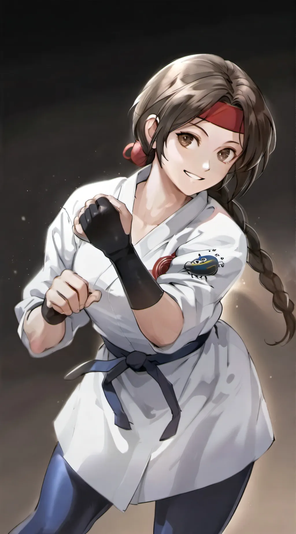 ai character: Yuri Sakazaki background