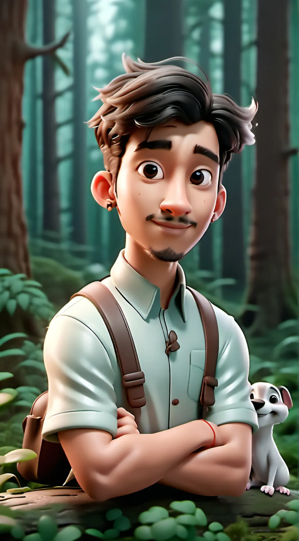 ai character: mia💖✌️✨️☺️😉🥰 background