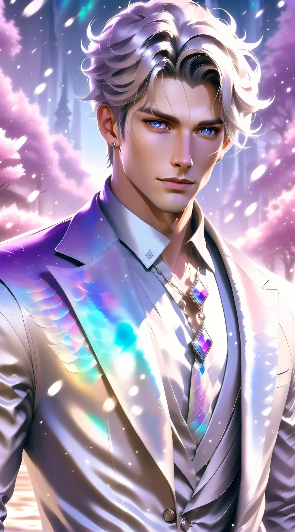 ai character: Leonardo background