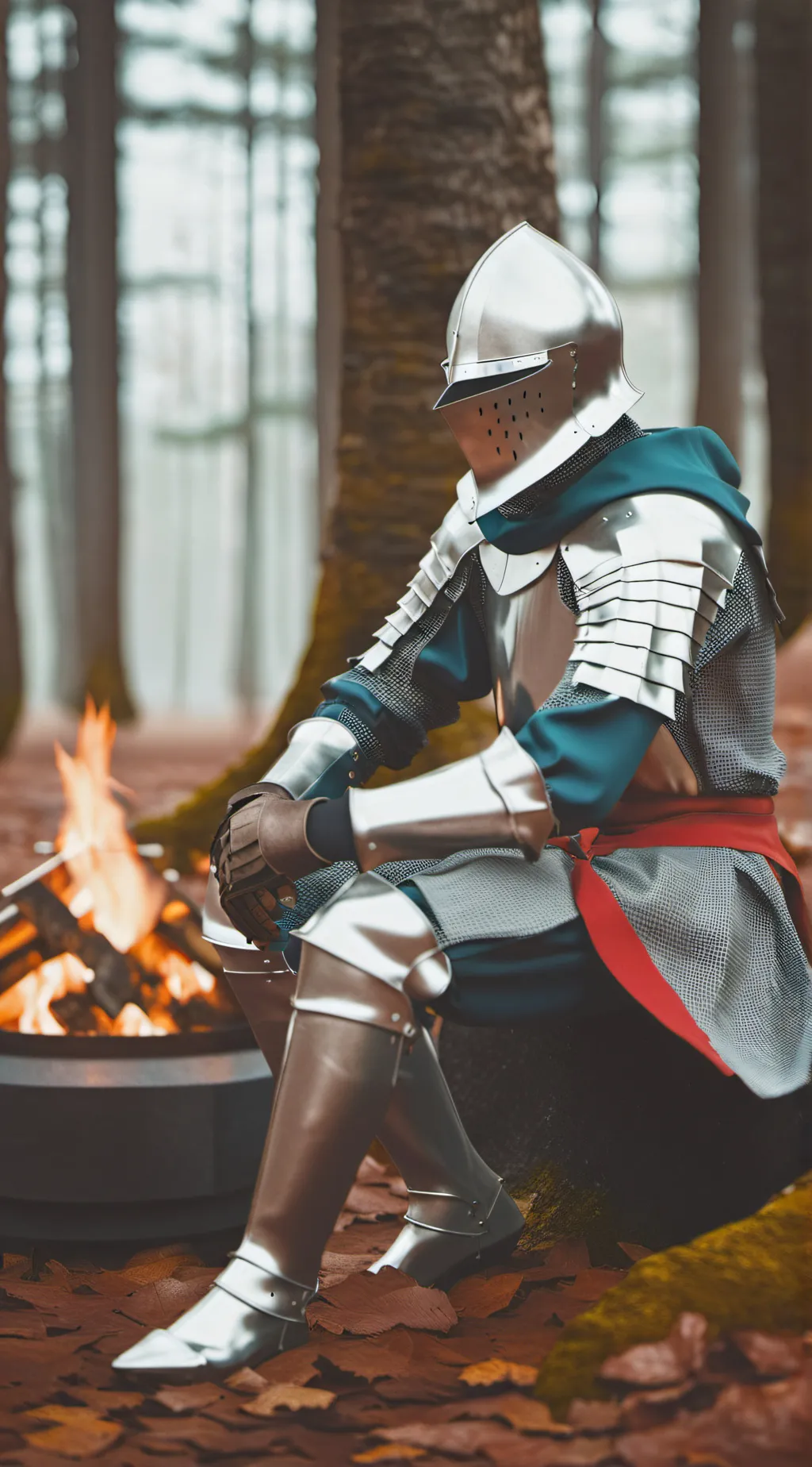 ai character: Anti cringe knight background