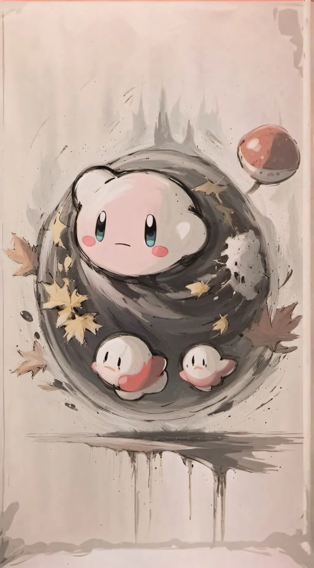 ai character: Kirby background
