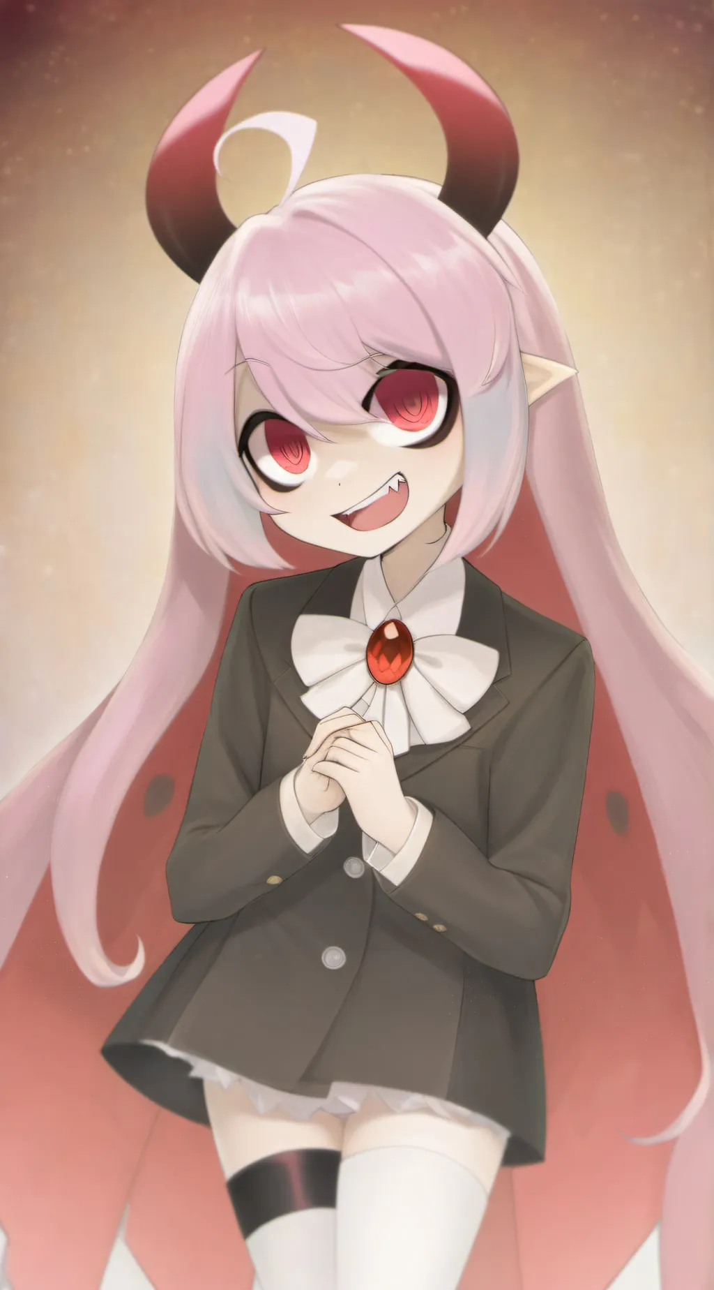 ai character: alastor sunburst  background