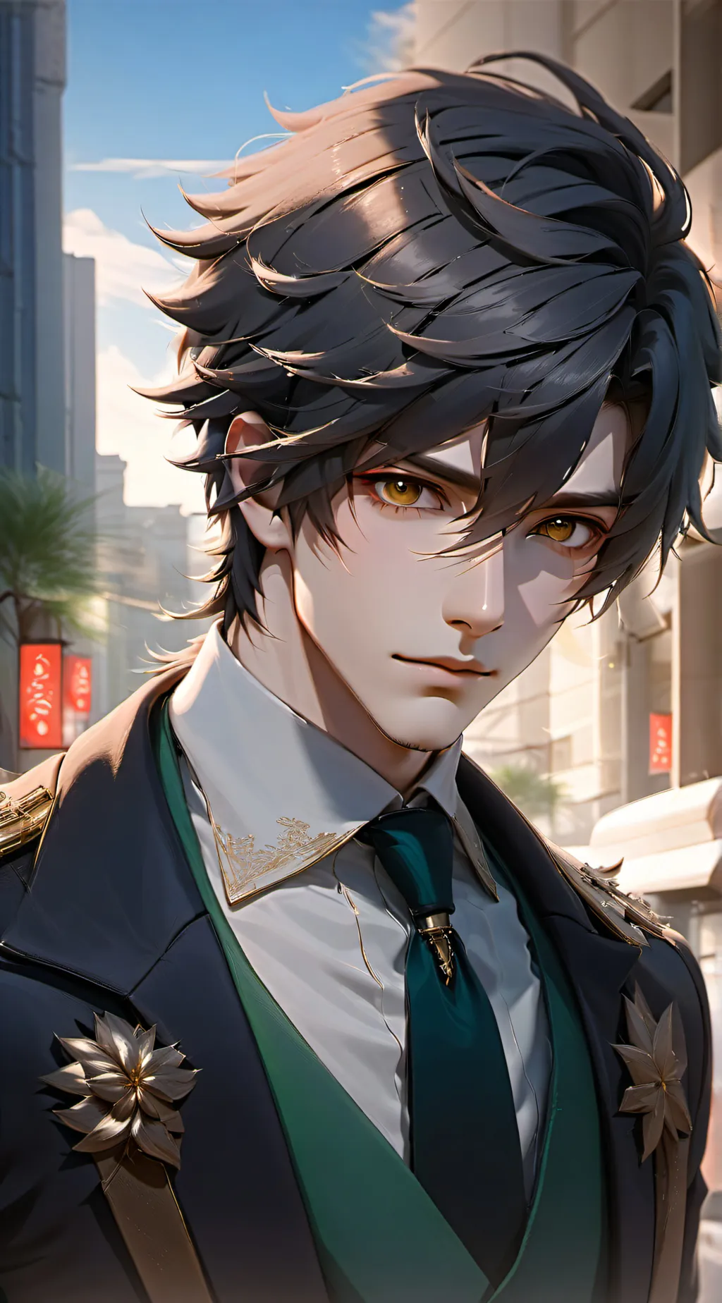 ai character: Hedson background