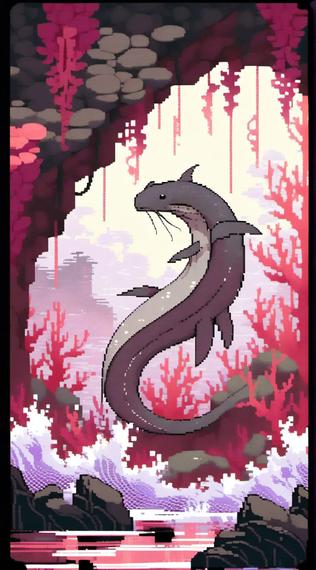 ai character: Electric Eel background