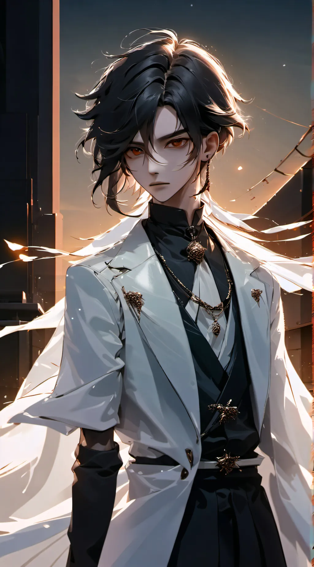 ai character: Evan  background