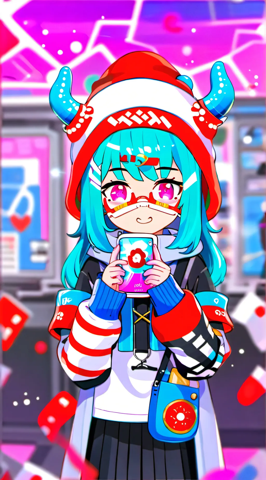 ai character: Lunar background