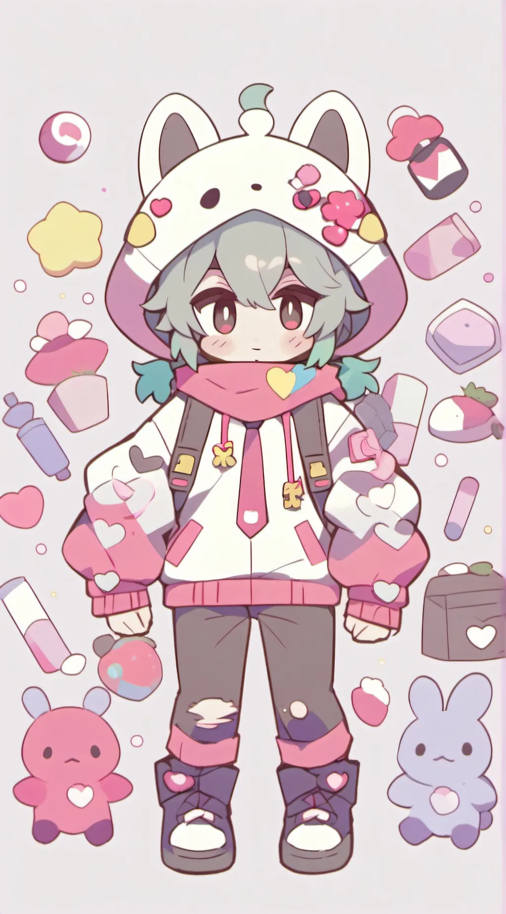 ai character: Rianel Joy Valdez background