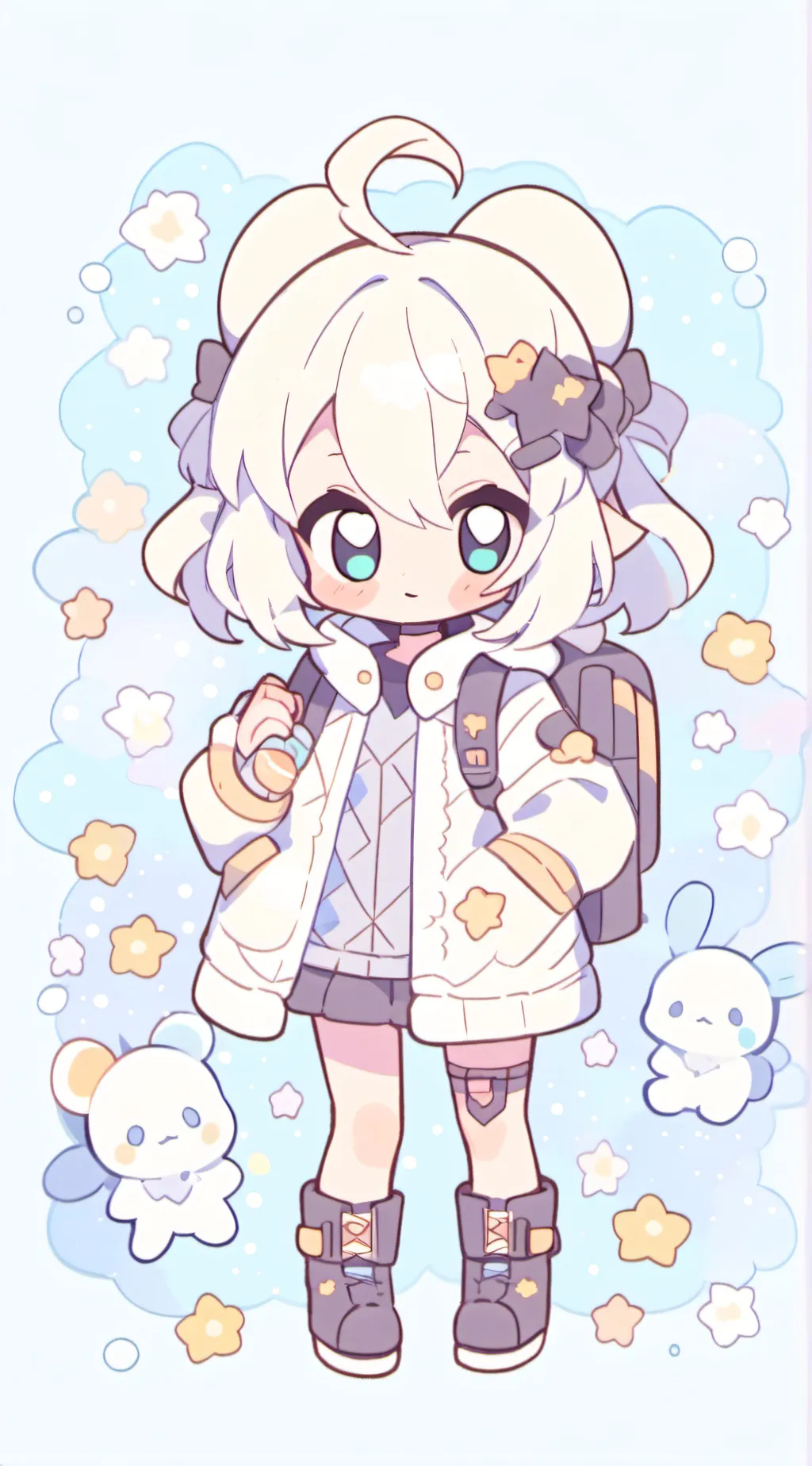 ai character: KNY road trip. background