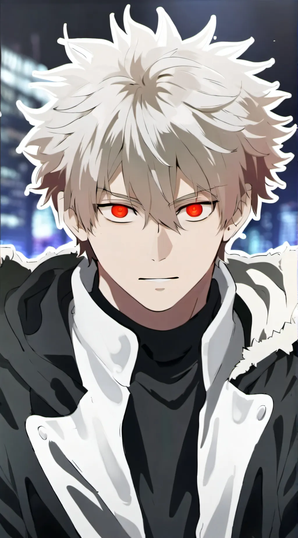 ai character: Bakugo, background