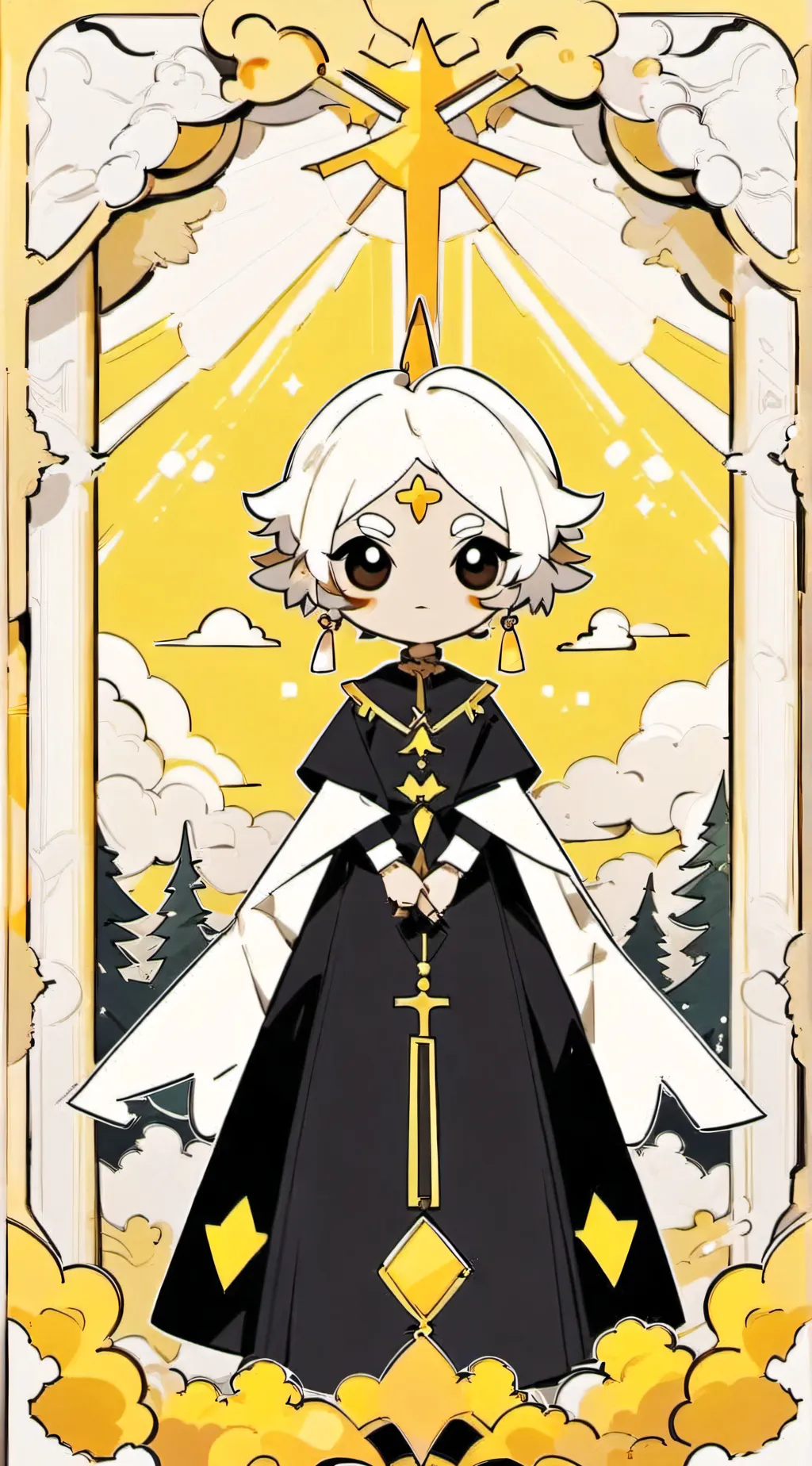 ai character: Good background