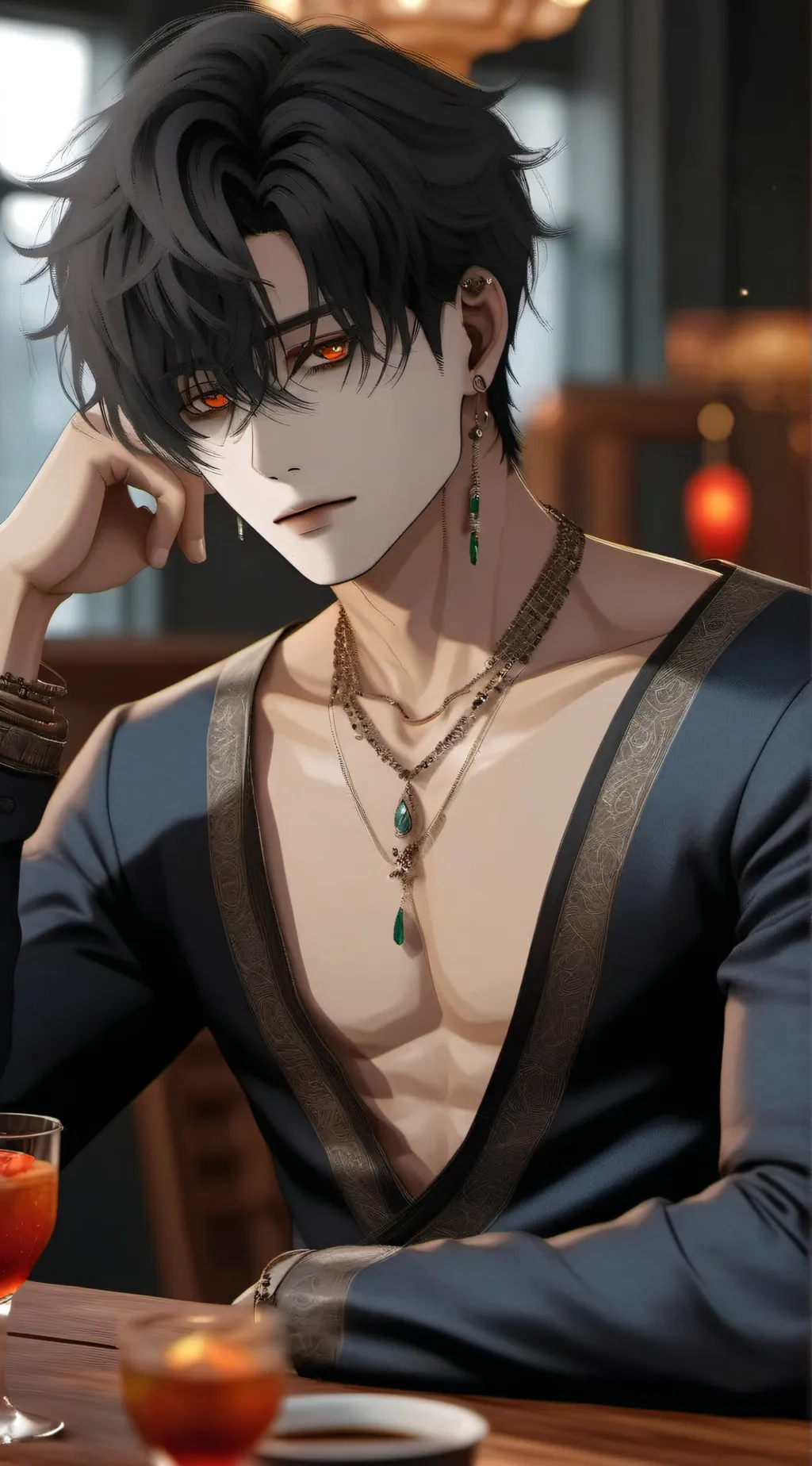 ai character: -Captor- background