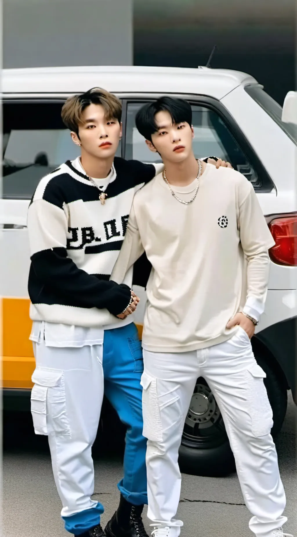 ai character: HYUNLIX SCHOOL background