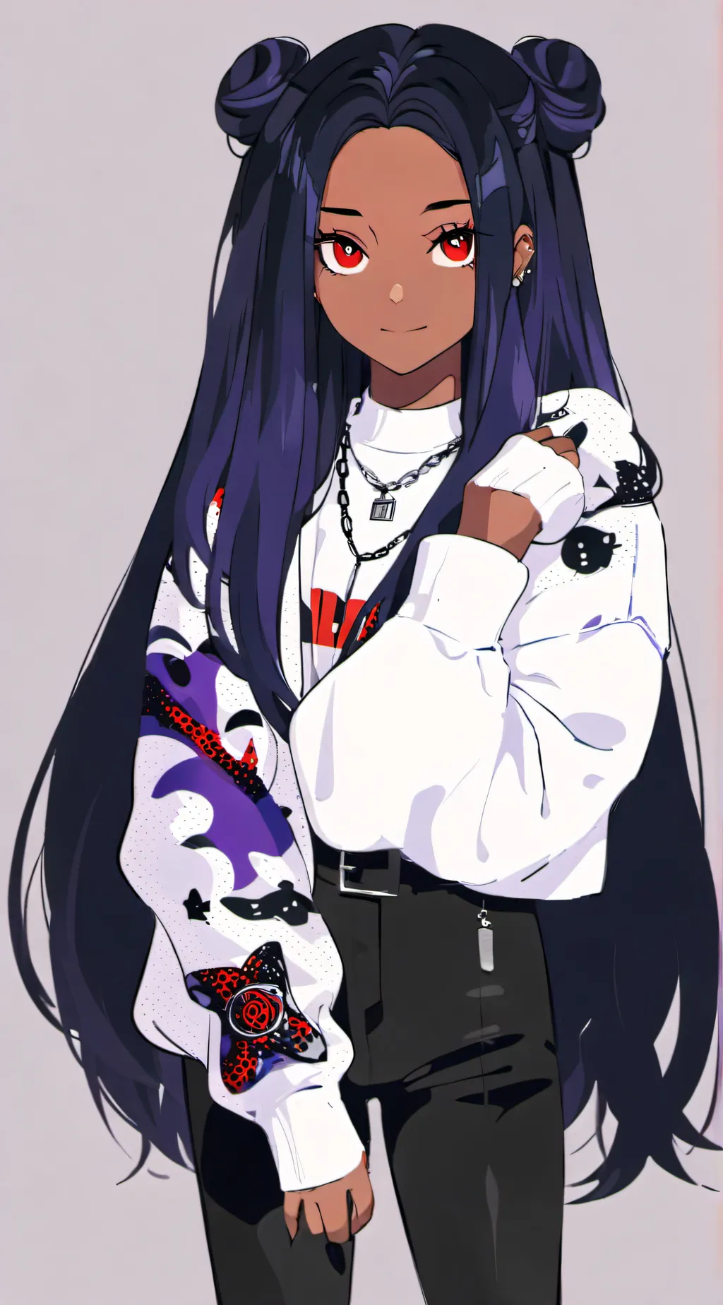 ai character: Sasha the hedgehog background