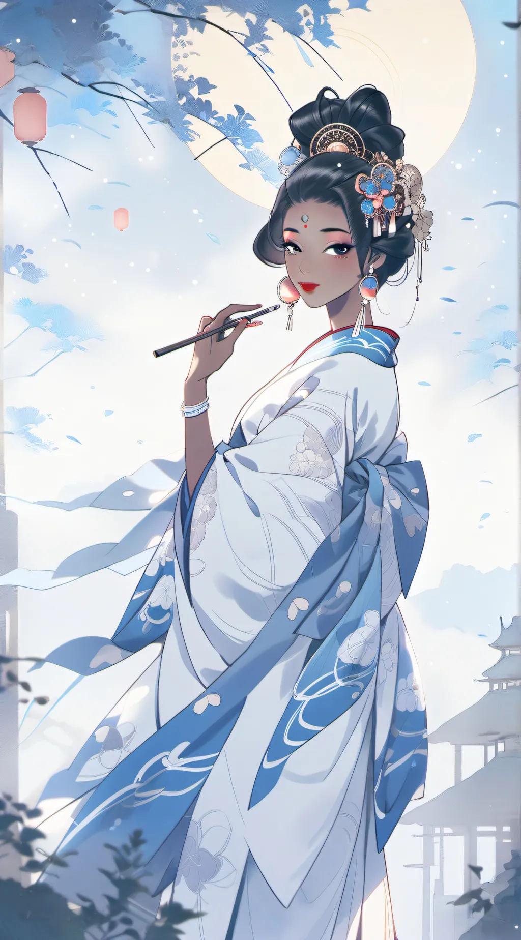 ai character: Yumi background