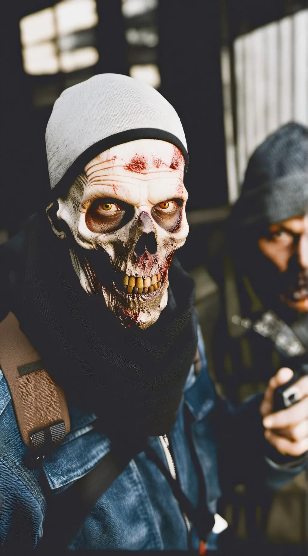 ai character: Zombie apocalypse  background