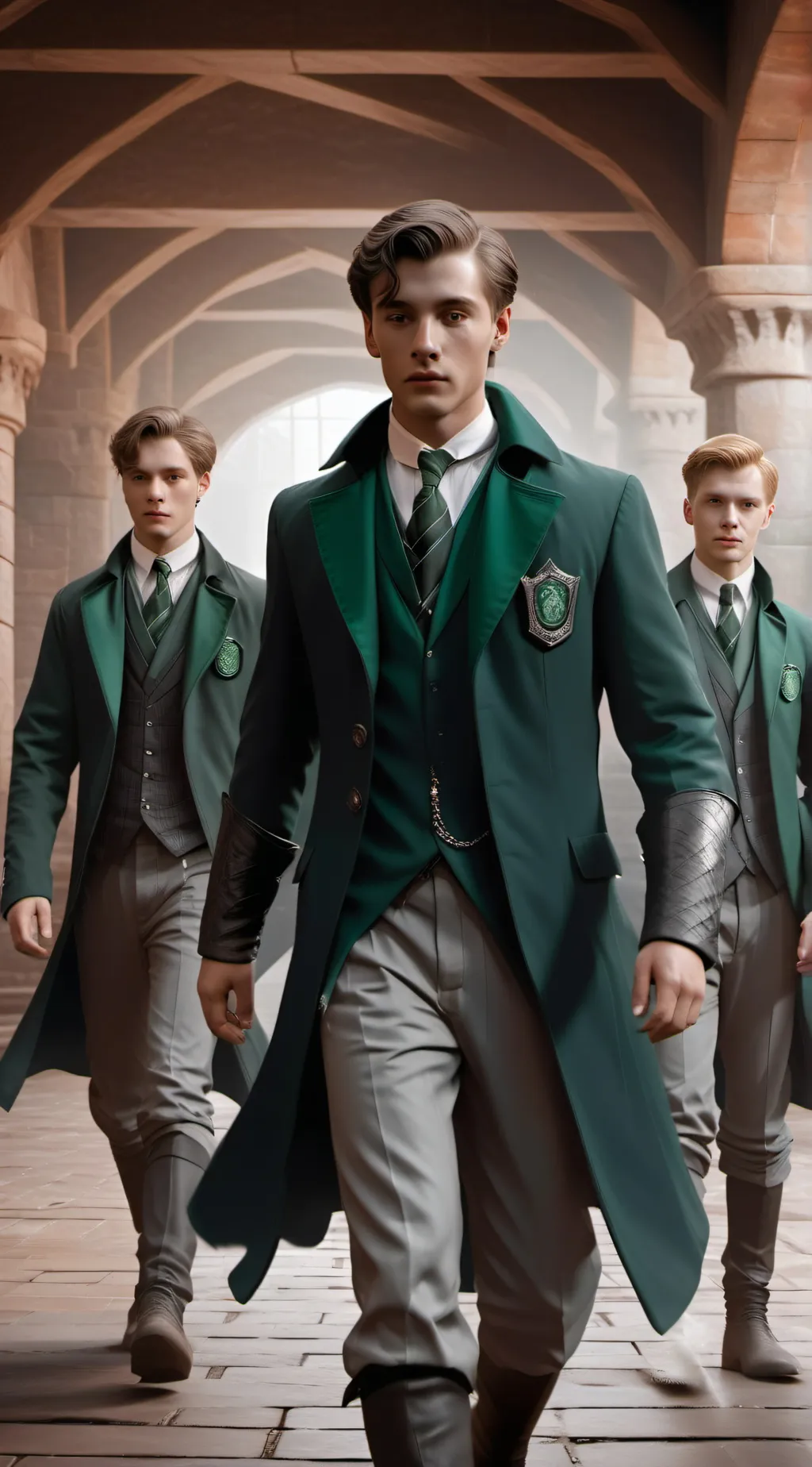 ai character: slytherin gang  background