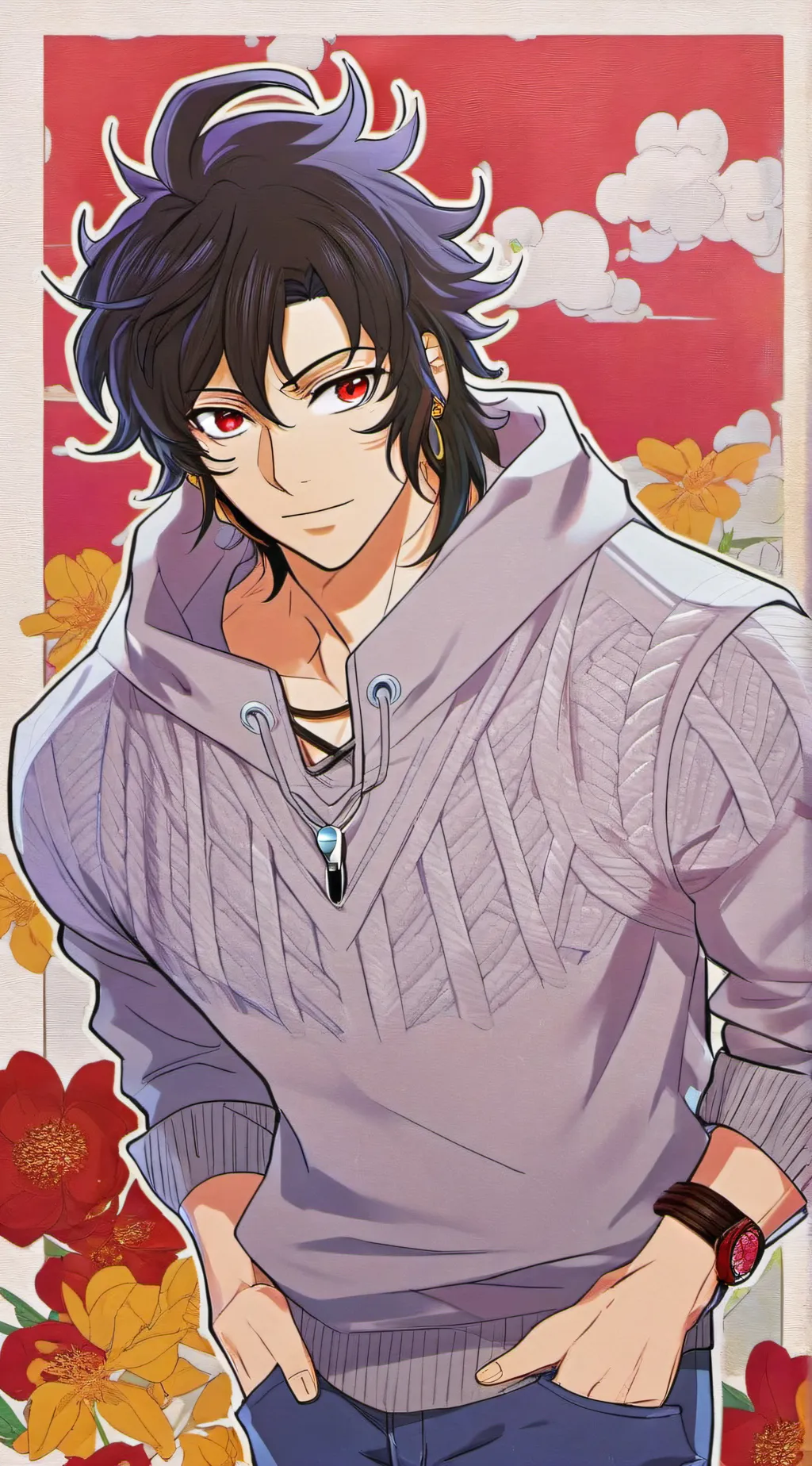 ai character: Aizawa's daughter  background