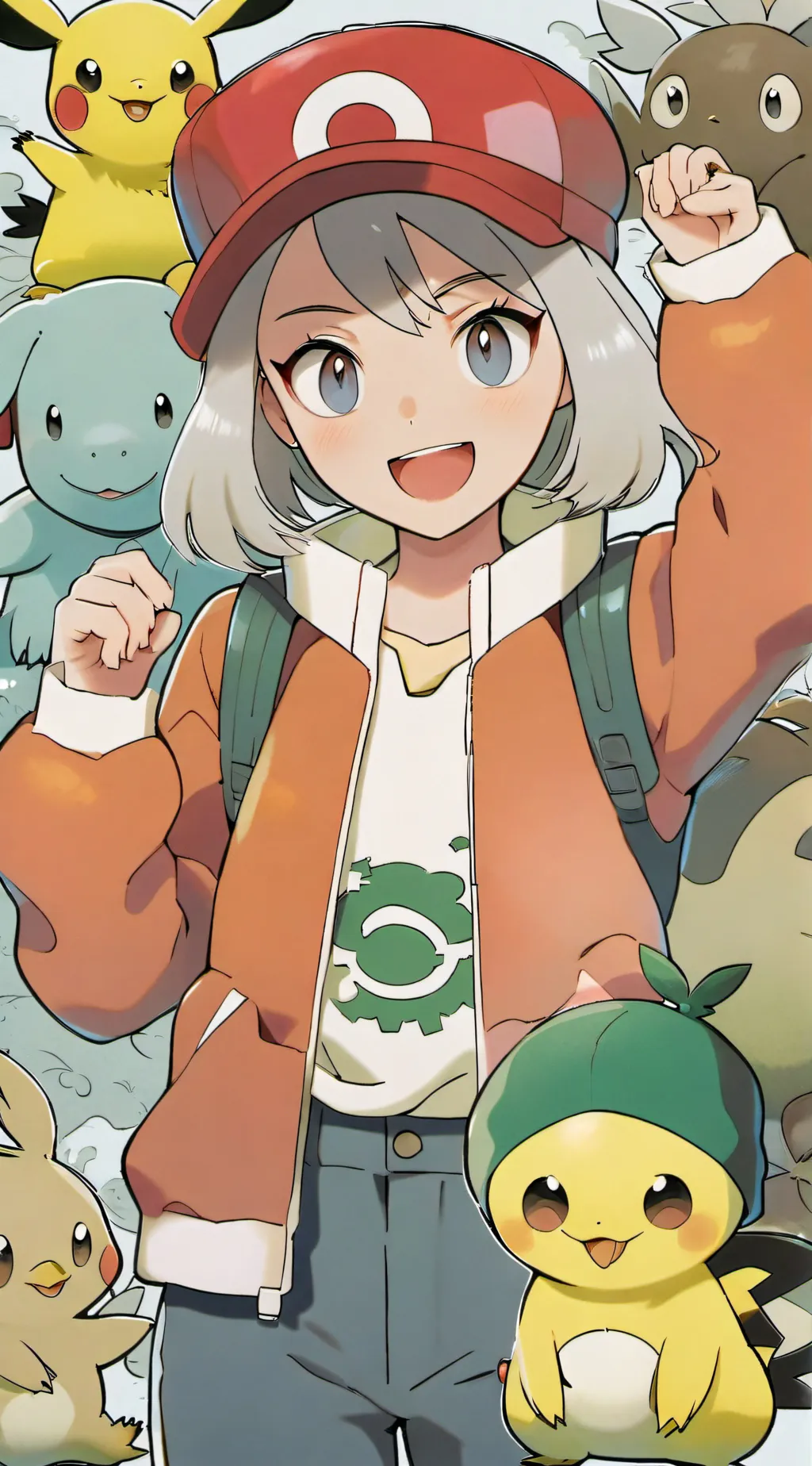 ai character: Amby  background