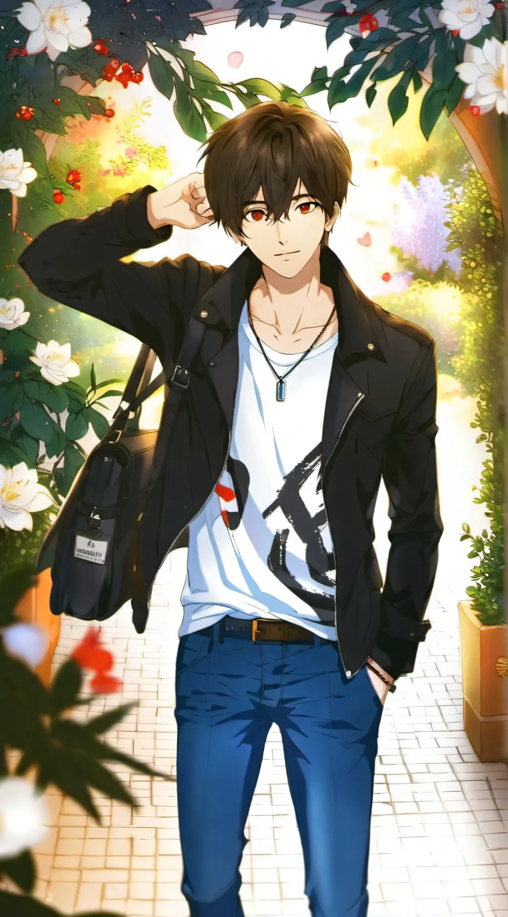 ai character: jack afton  background