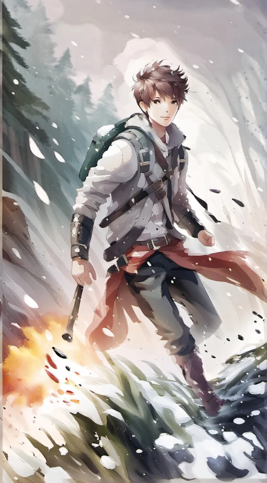 ai character: leo background