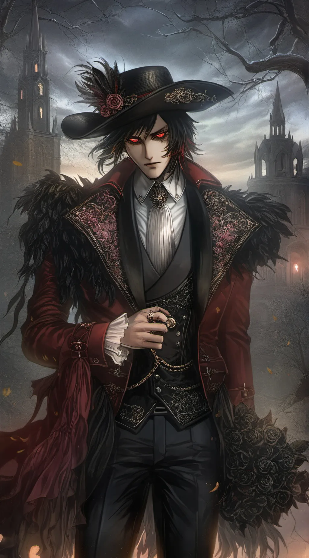 ai character: Zolax Von Whyte background