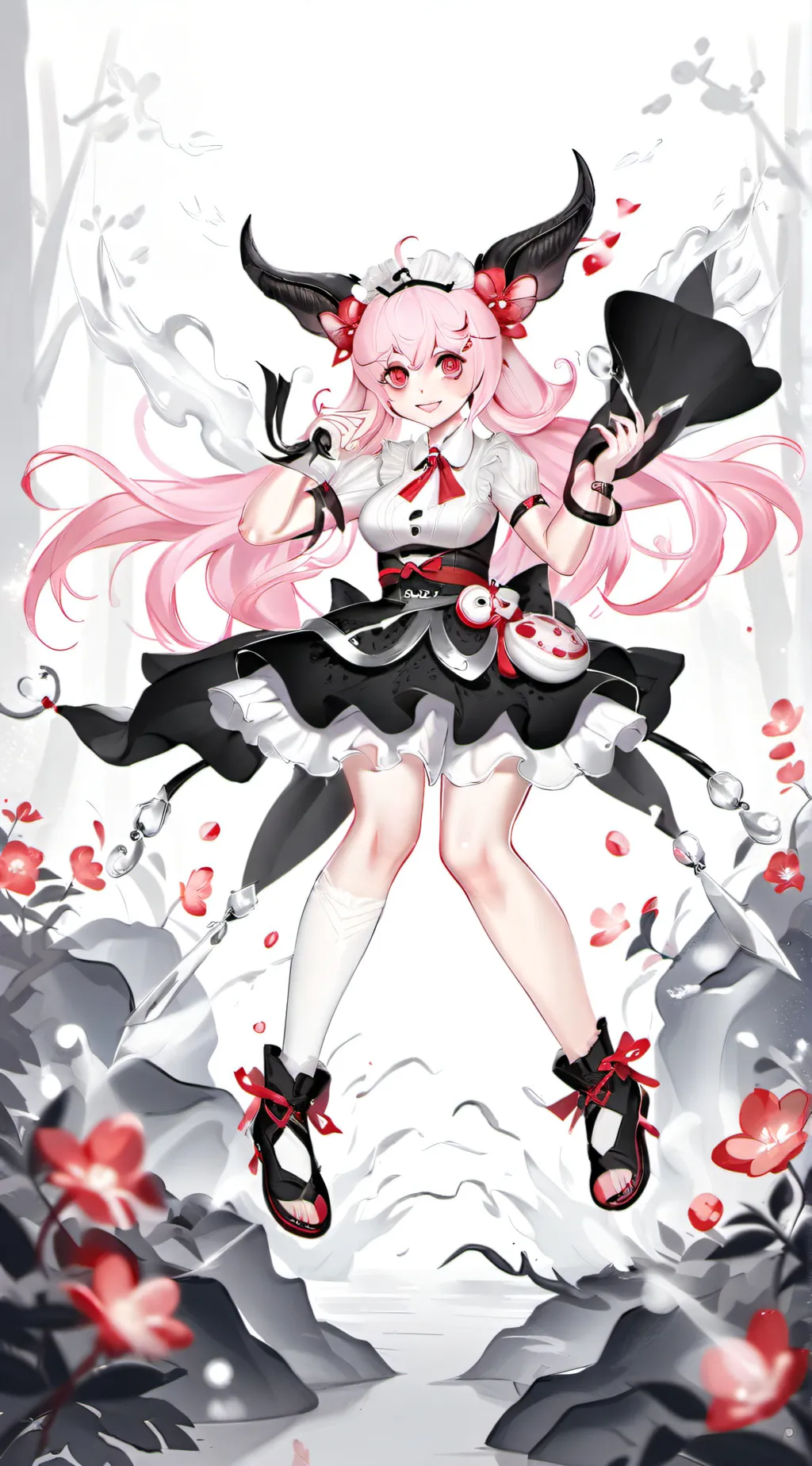 ai character: Miku sister  background