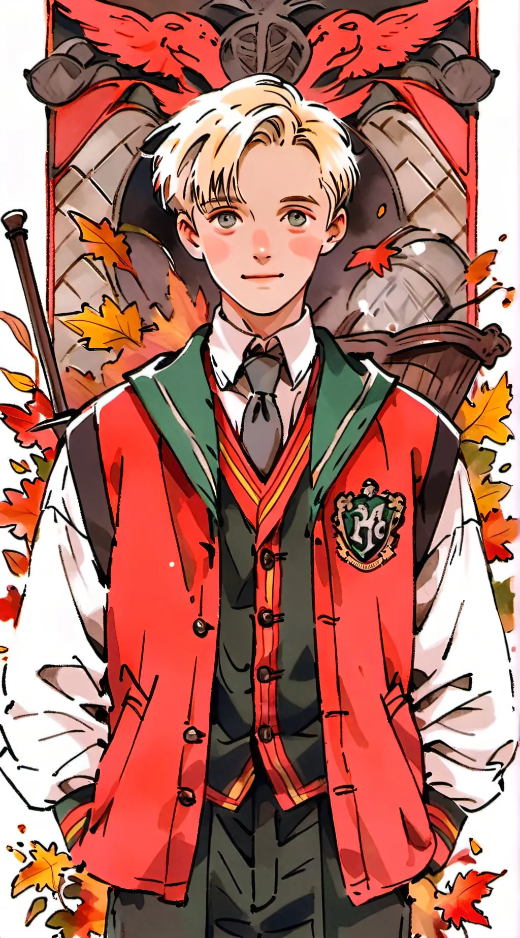 ai character: Hp background