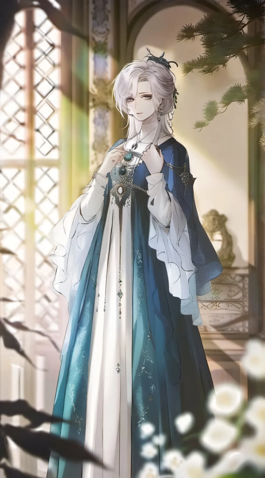 ai character: Lora background