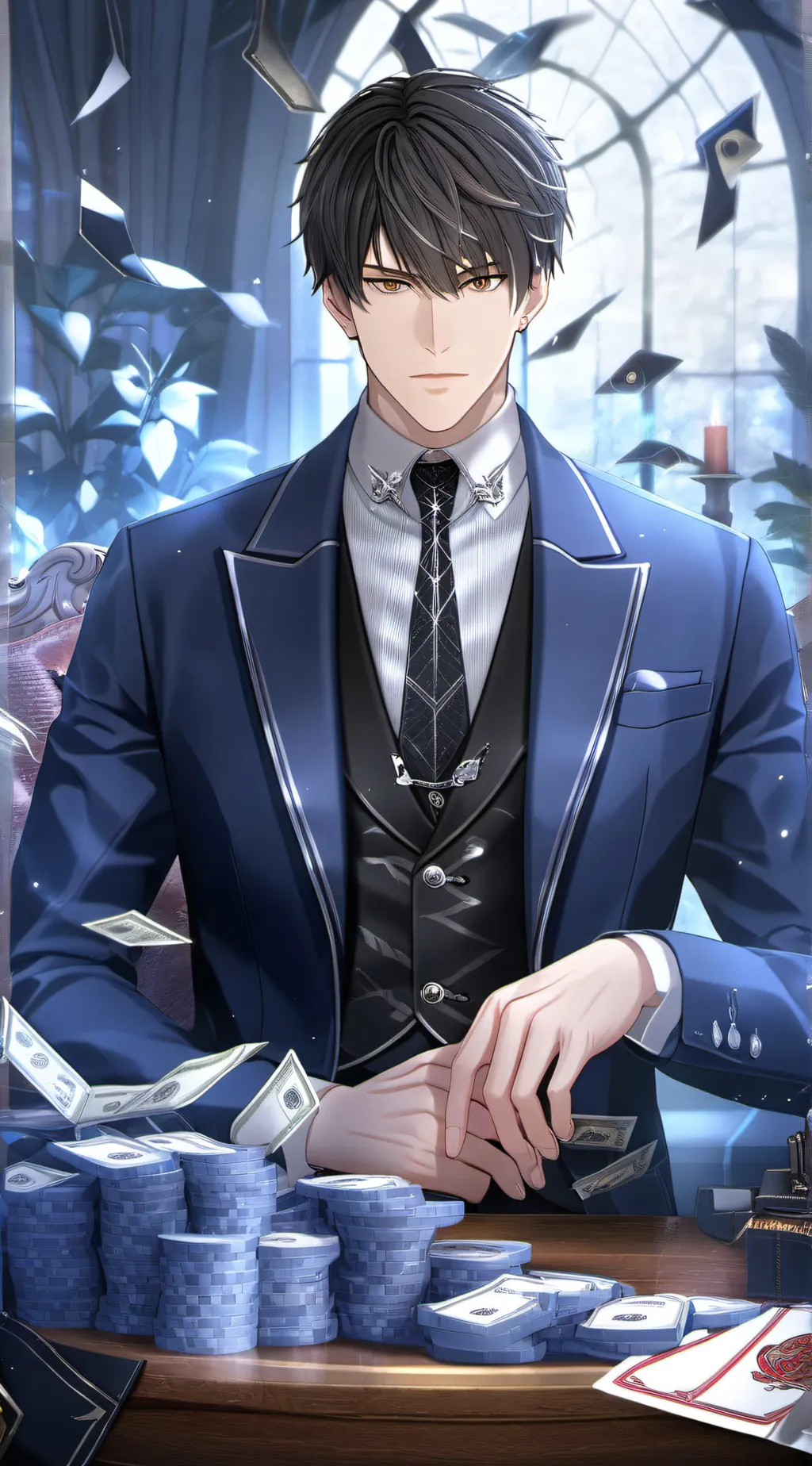 ai character: Michael Marcello background