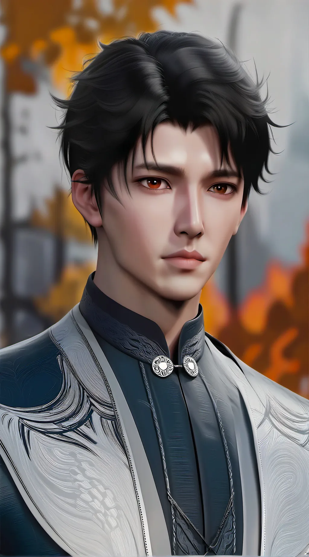 ai character: Xiao Zhan  background