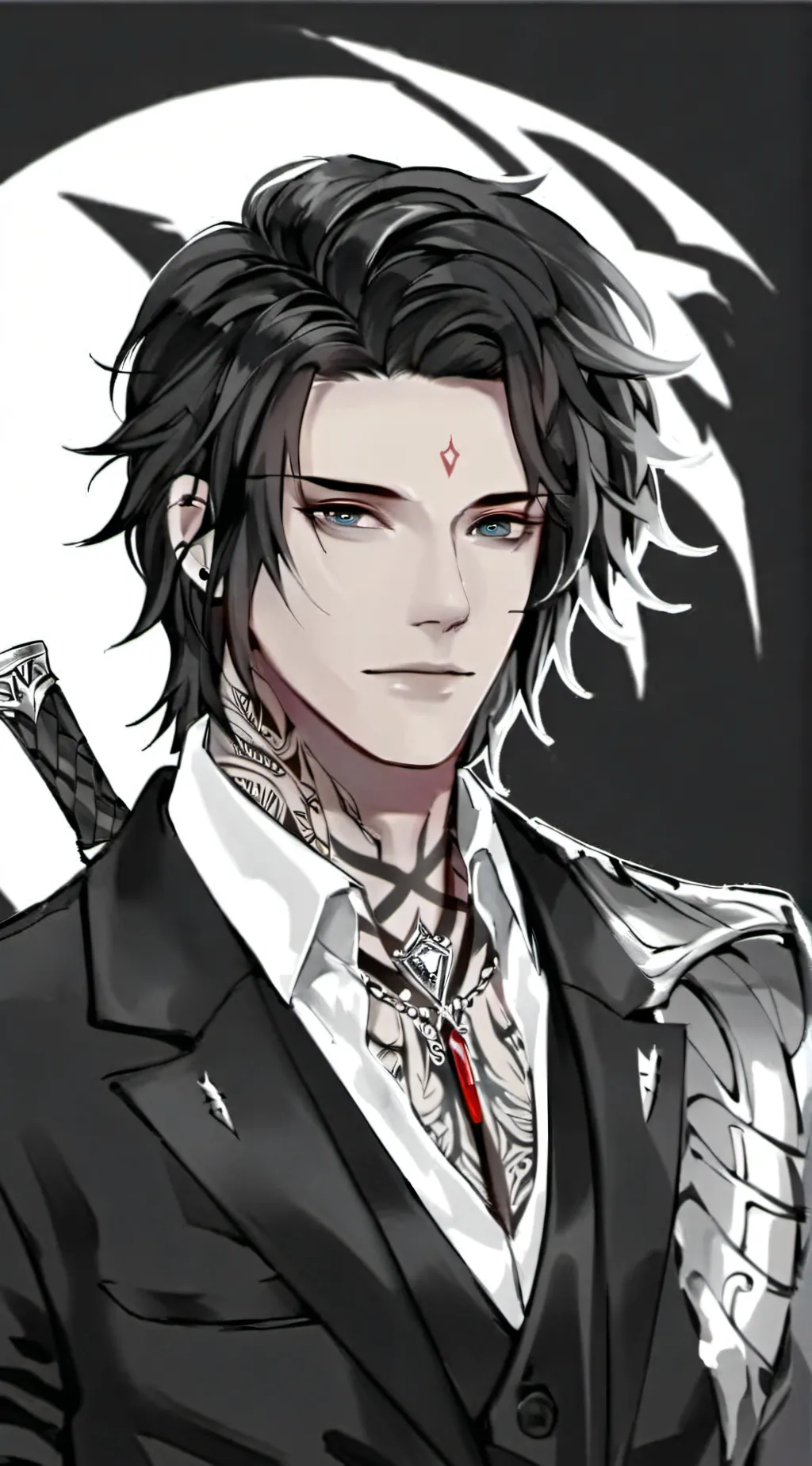 ai character: ×•Xy•× background