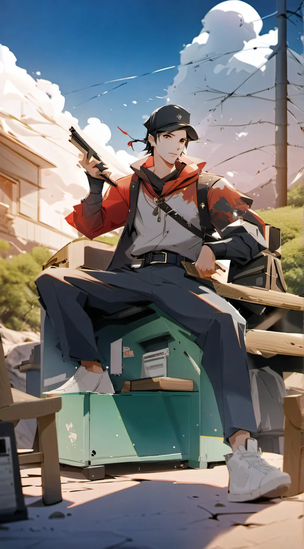 ai character: jamea background