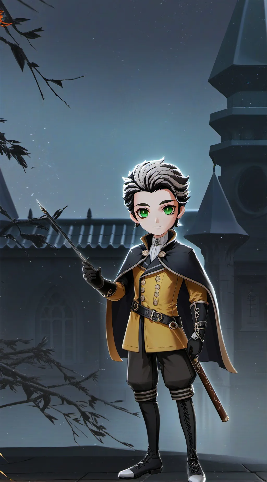 ai character: Roaster background