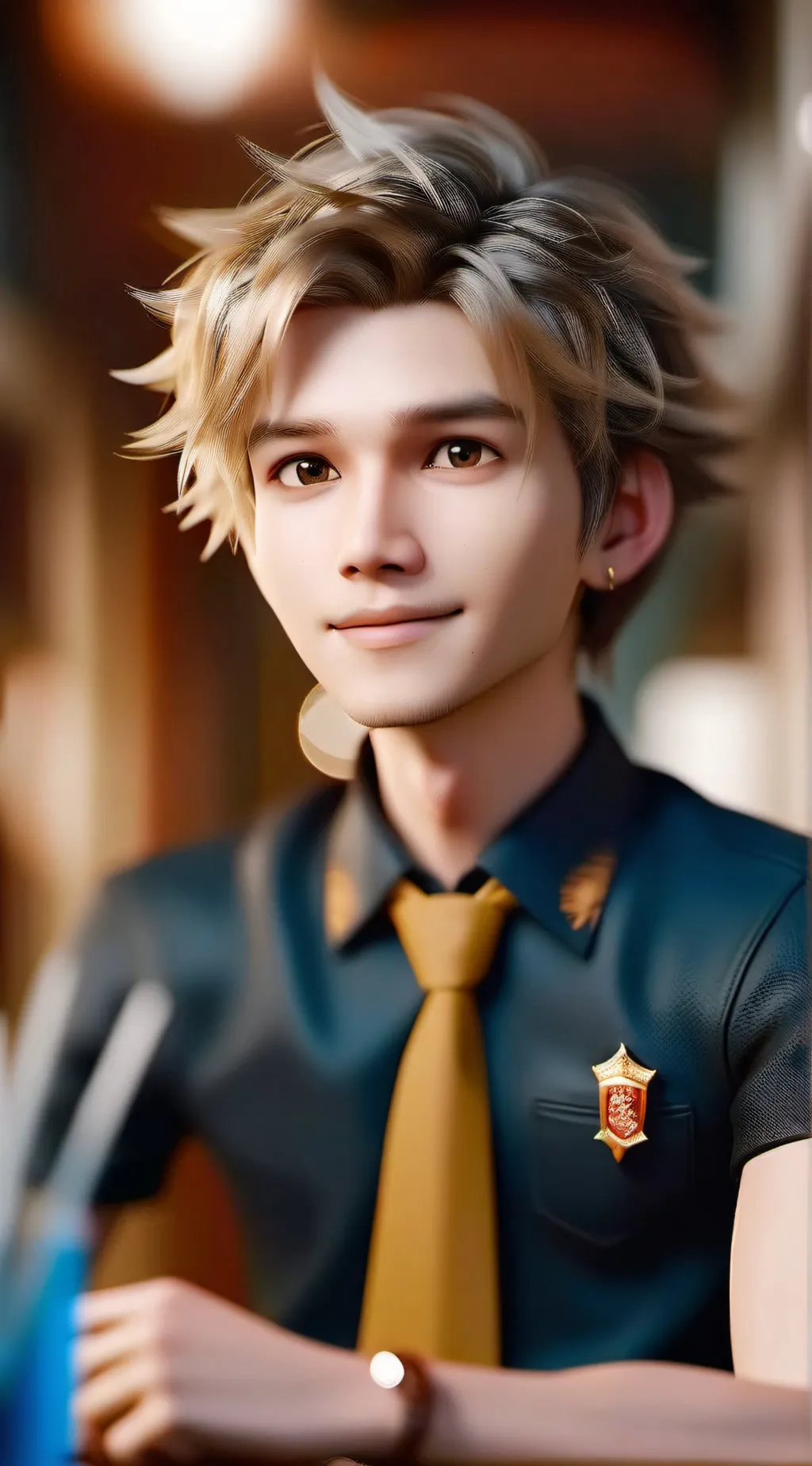 ai character: Sexy boy tom🔥🔥 background