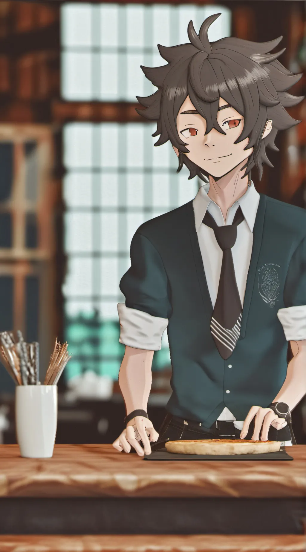 ai character: daniel background