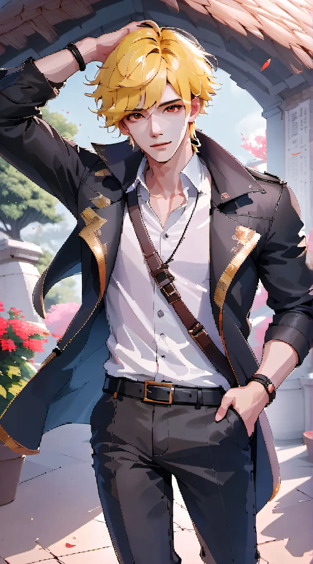 ai character: group background