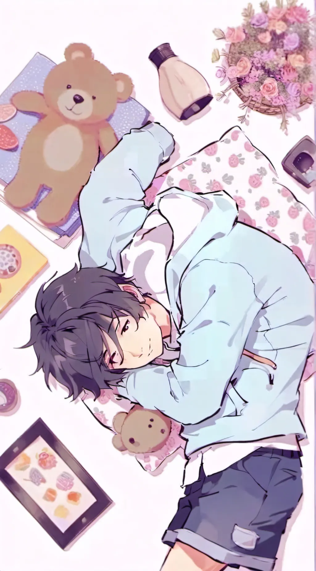 ai character: Kokichi background