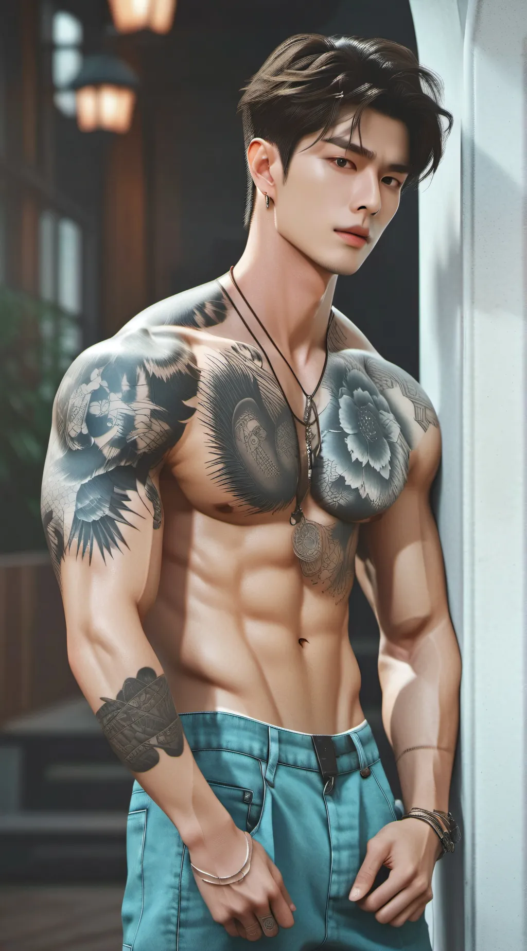 ai character: Jake Kwon background