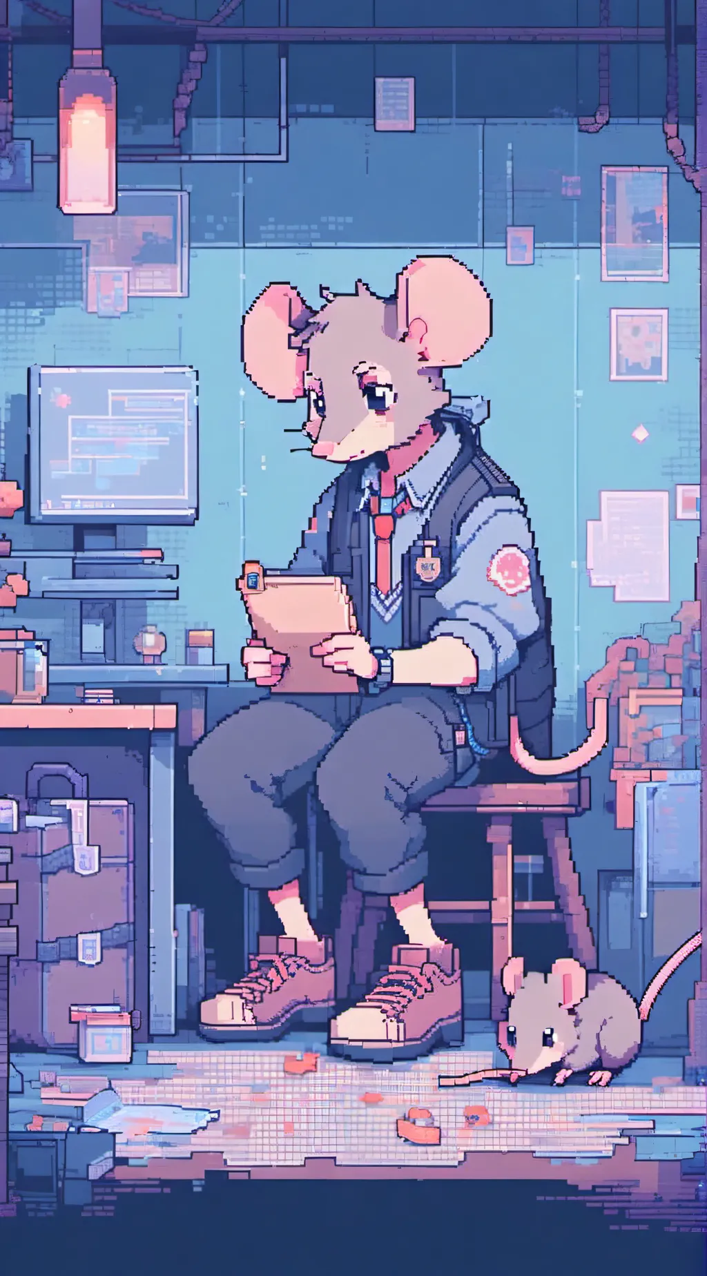 ai character: Marvin the magnifi background