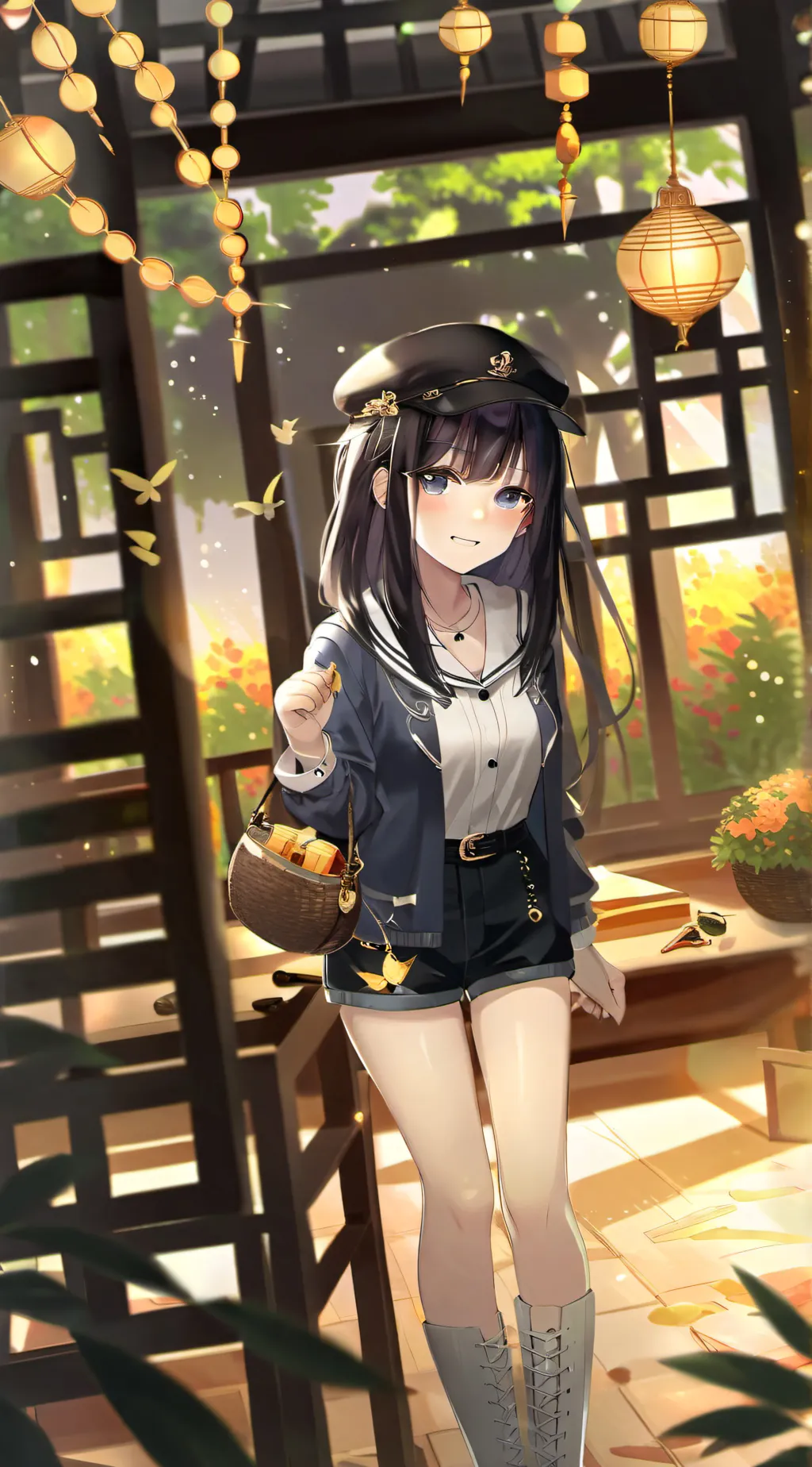 ai character: Ayane Akimitsu background