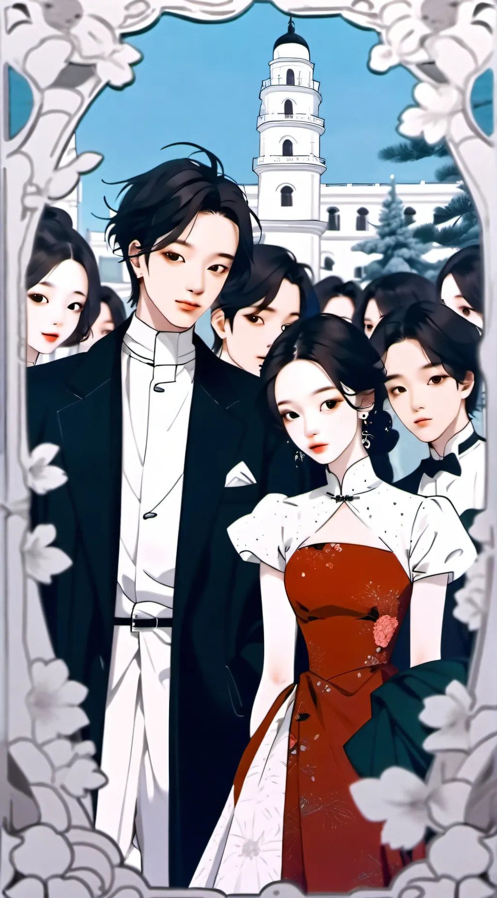 ai character: illit×enha!!  background